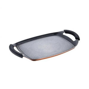 Bergner - Plancha Grill Plate 36Cm Die Cast Alu Induction
