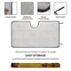 thumbnail image 2 of Rayman Legends Parasol para Parabrisas Delantero Protector Plegable, Visera Solar para Auto Bloquea Rayos UV Mantiene tu Vehículo Fresco 130cm*70cm, 2 of 6