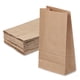 thumbnail image 1 of Bolsas de papel kraft multiusos para comestibles y almuerzo, bolsas de papel marrón para compras, almacenamiento, botes de basura pequeños y más, 50 unidades, 1 of 6