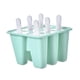 thumbnail image 2 of Molde Para Hacer Paletas De Hielo De Silicona Moldes Para Helado De Helado 6 Celdas Verde, 2 of 3