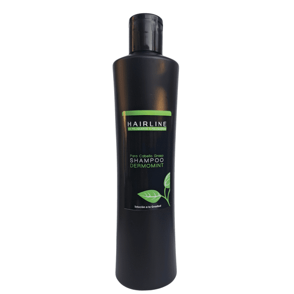 Shampoo Cabello Graso Dermomint Hairline 1 Lt