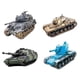 thumbnail image 1 of Kit De Construcción De Tanques (4 Unidades), Colección De Adornos Para Niños Y Adultos, Manualidades Con Tanques., 1 of 5