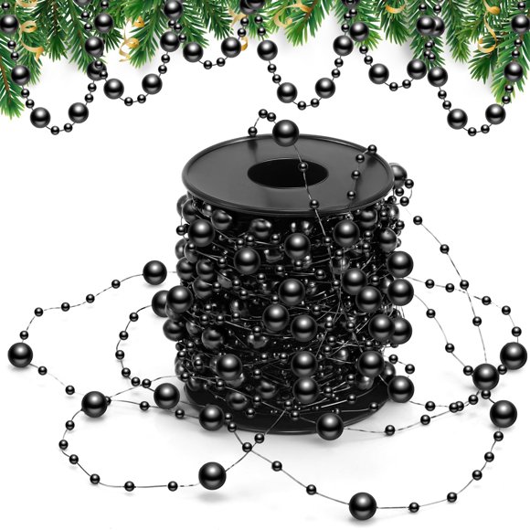 Guirnalda de perlas artificiales tipo pangda, 20 m, para decoración