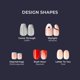 thumbnail image 3 of Presion Nails Impress «Eternity», forma ovalada de color azul medio, 3 of 9