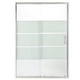 thumbnail image 1 of Mampara Ajustable De Ducha Style 120 140 Lineas Blancas (2 Hojas), 1 of 5