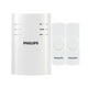 thumbnail image 1 of Kit de timbre inalámbrico Philips DES2280W/27 con 2 pulsadores, 1 of 3