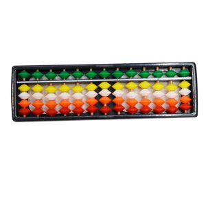 Magideal - Ábaco Con Calculadora De Cuentas De Colores, Herramienta De Conteo Para Niños, Juguete Montessori, Juguete Aritmético Educativo, Ayuda Para El Aprendi 13 Dígitos