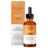 Sérum De Vitamina C Al 20% Con Ácido Hialurónico Y Ácido Ferúlico Petunia Skincare 30 Ml