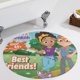 thumbnail image 5 of Blippi Alfombra Redonda de Felpa Coral, Antideslizante, No Desprende Pelusas, Lavable y Duradera para Salón, Dormitorio y Habitación de Niños 60cm, 5 of 6