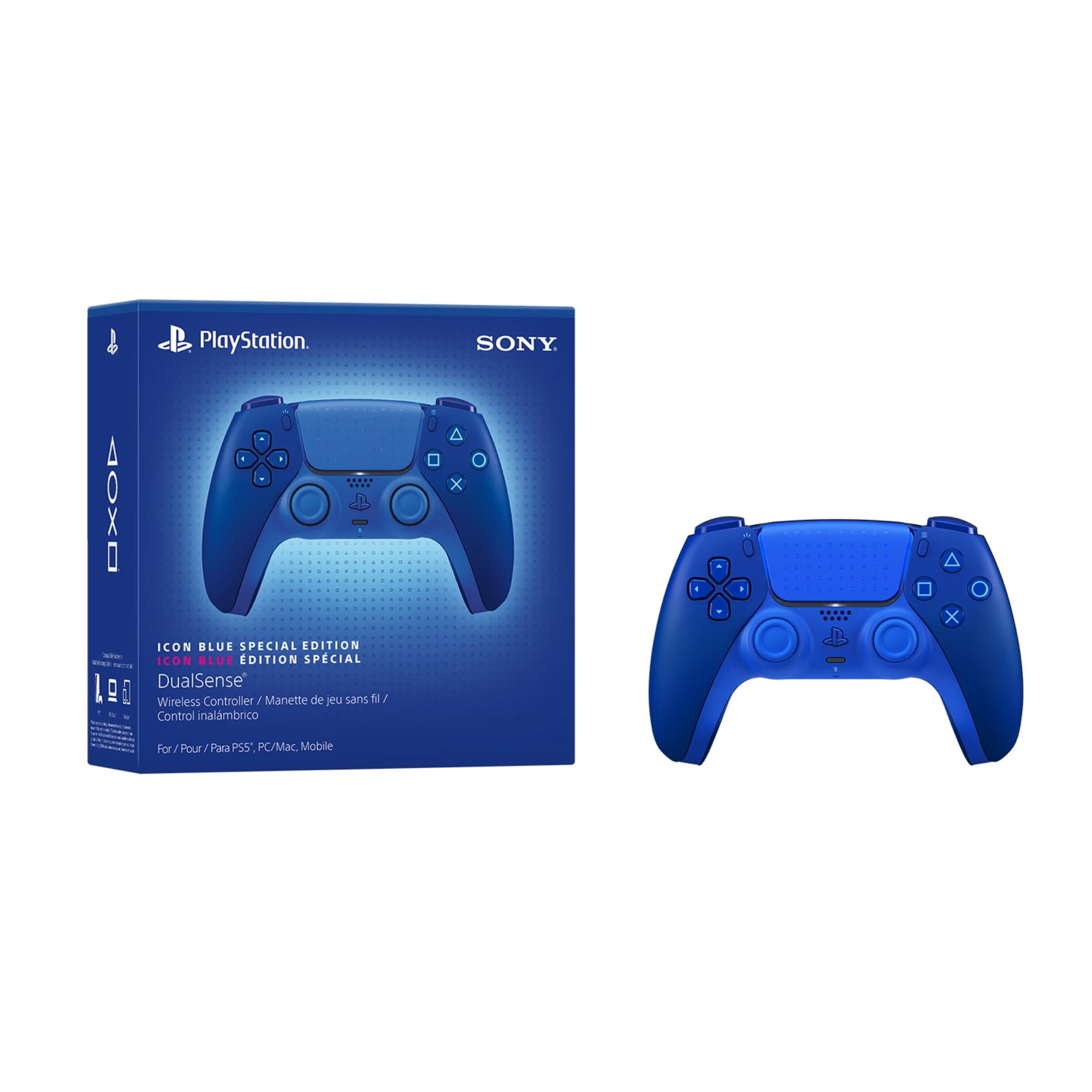 Playstation - Control Dualsense Ps5 Edición Especial Con Tonos Azules Y Vibración Háptica.