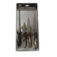 thumbnail image 1 of Juego De Cuchillos De Acero Inoxidable 4 Pcs Color Negro, 1 of 3