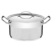 Cacerola De Acero Inox. 28 Cm 8,4 L Tramontina Profesional.