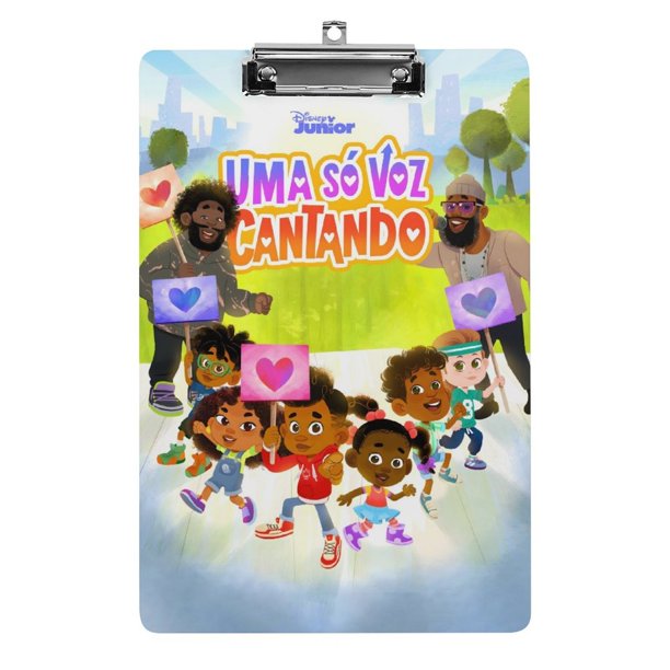 Levántate y Canta Portapapeles de acrílico A4, tamaño carta estándar, carpeta con clip 31.8x 21.5CM para estudiantes, profesores y oficina