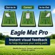 thumbnail image 2 of Eagle Mat Pro – Alfombra de práctica de golf con retroalimentación de la trayectoria del swing, 2 of 9