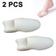 thumbnail image 1 of Corrector de valgo de pulgar, extensor de dedos de gel y separador de dedos para corrector de juanetes, espaciador enderezador de pies para mujeres y hombres., 1 of 8