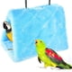 thumbnail image 1 of Hamaca colgante para loros, cueva, jaula, nido de pájaro, cabaña de peluche, tienda de campaña, cálida casa nido de invierno para pájaros o jaula, juguete para guacamayos, periquitos, cacatúas, canari, 1 of 8
