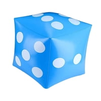 Bothyi - Juguetes Inflables Dados Divertidos Dados De Piscina Para Fiesta Favor Patio Trasero Casa Azul
