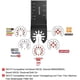 thumbnail image 4 of Juego de 65 hojas de sierra oscilantes, herramienta de corte de madera y metal, hojas de sierra de liberación rápida universales, accesorios multiherramienta para Bosch Craftsman DeWalt Dremel Fein Ri, 4 of 7