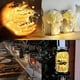 thumbnail image 4 of Paquete de 24 luces LED de hadas a pilas, 1 m, 10 LED de alambre plateado, luces de luciérnaga en blanco cálido, mini luces LED estrelladas impermeables para bodas, fiestas, tarros de cristal, decorac, 4 of 7