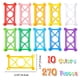 thumbnail image 2 of Bloques de Construcción RAINBOW TOYFROG - Juguete STEM de 270 piezas, 2 of 7