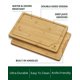 thumbnail image 3 of Juego de 3 tablas de cortar de bambú ROYAL CRAFT WOOD, 3 of 9