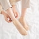 thumbnail image 3 of Calcetines tobilleros de encaje para mujer - 5 pares de calcetines con volantes - Calcetines tobilleros de rejilla para mujer, 3 of 5