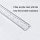 thumbnail image 5 of Regla monochef 16 cm y 30 cm de plástico transparente – Pack de 2, 5 of 7