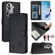 thumbnail image 5 of Funda tipo cartera FOXDOCK para OPPO Reno 11 Pro 5G con soporte, ranuras, RFID, diseño de gato, 5 of 5