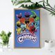 thumbnail image 4 of Smiling Critters Kits de Pintura de Diamantes para Adultos 5D DIY Diamond Art Kits Full Drill Diamond Dots para Regalo Decoración de Pared y Relajación Artes de Gemas 20*30cm, 4 of 6