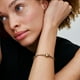 thumbnail image 3 of Pulsera Pandora Moments Cadena De Serpiente Chapada En Oro 7.9in, 3 of 3