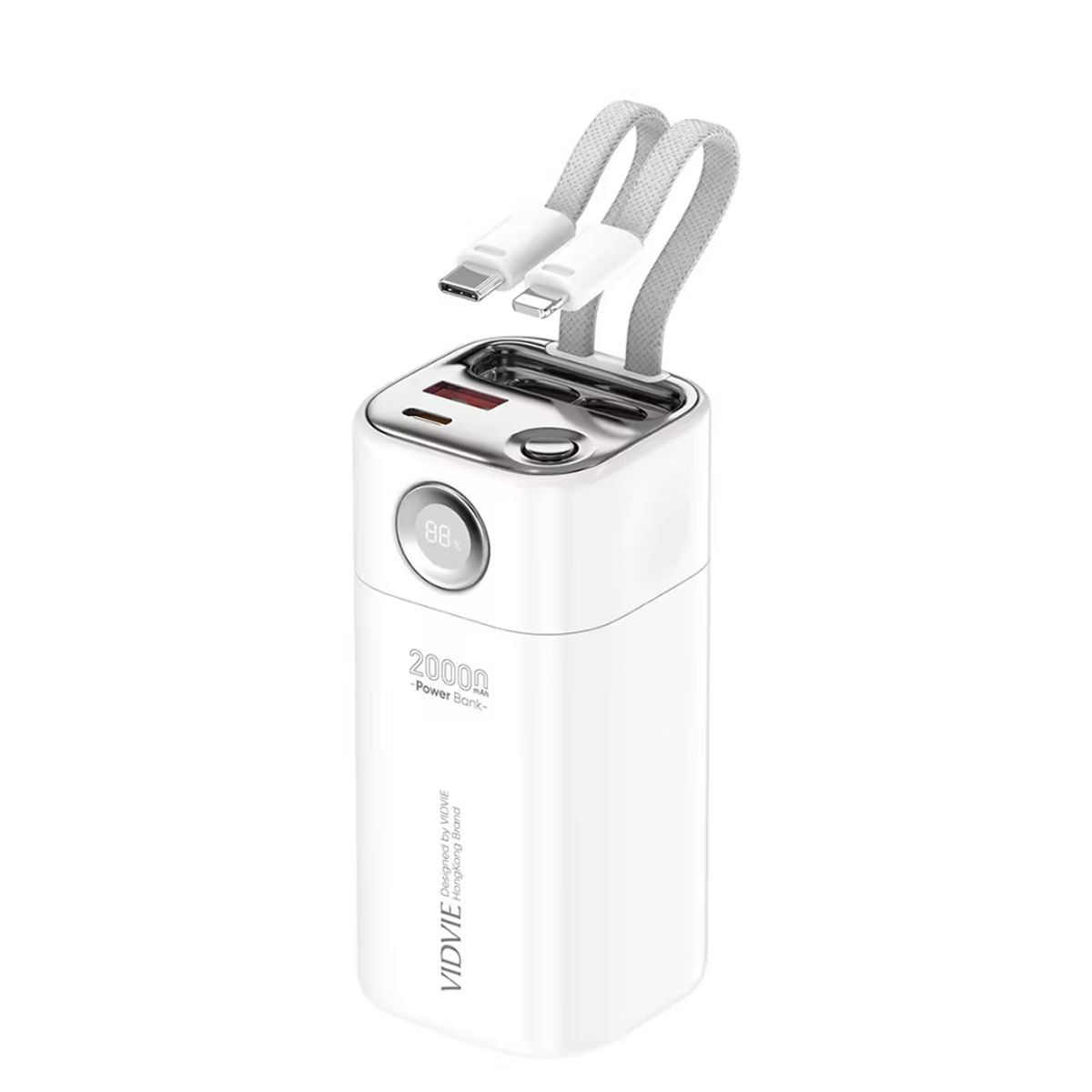 Genérico - Cargador Portátil Powerbank Dual 20000mah Blanco