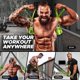 thumbnail image 2 of Bandas de resistencia LETSHAKE Heavy Duty de 140 kg con asas de 5 niveles, 2 of 3