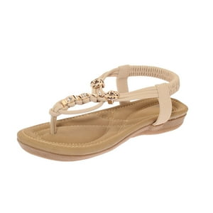Sandalia Beige Vía Franca