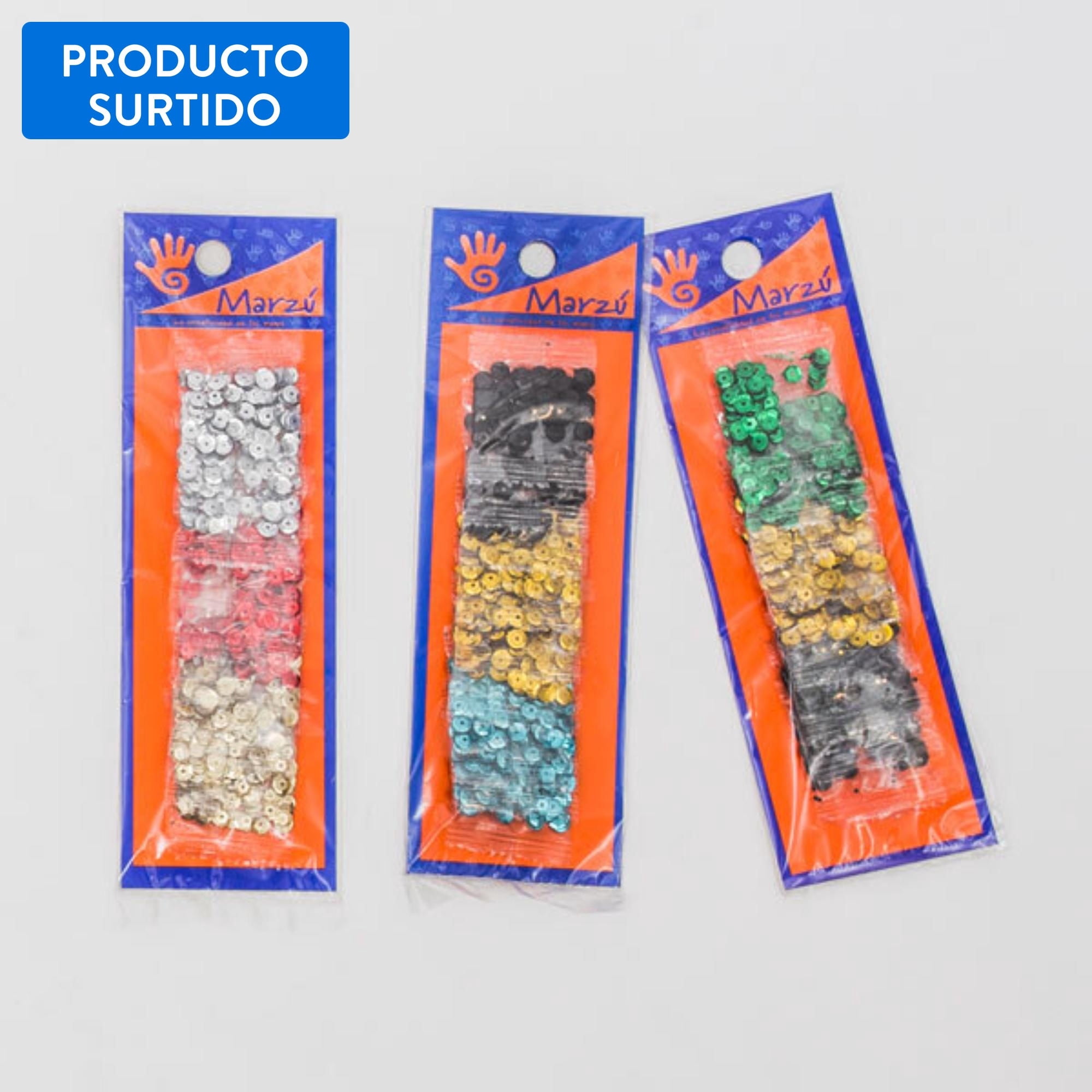 Set De 9 Lentejuelas, Color Surtido 1 Un Marzú