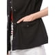 thumbnail image 5 of INSPIRE CHIC Chaquetas Utilitarias para Mujeres de Regreso a Clases con Cintura de Cordón, Bolsillo con Solapa, Cremallera y Botones, Negro L, 5 of 7