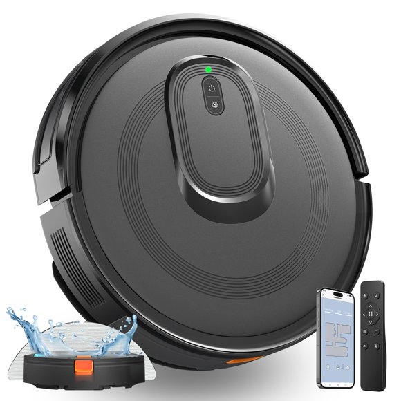 Robot Aspiradora LWbrazl 4200Pa Combo con Mopa Control Alexa
