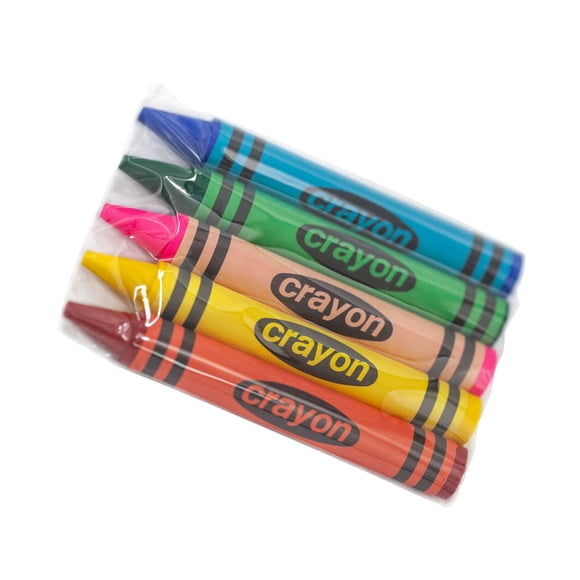 Crayones jumbo Lucky Art de 20 piezas, mini paquetes no tóxicos