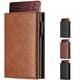 thumbnail image 1 of Cartera Para Hombre Billetera Hombre De Cuero Genuino Con Rfid Bloqueo Carteras Minimalista Plegable Con Ranuras Para Tarjetas, 1 of 6