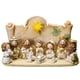 thumbnail image 2 of Santa Natividad Conjunto Adorno De Mesa Navidad Regalos Blanco Con Base, 2 of 5