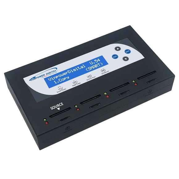 Duplicador de unidades de memoria flash Vinpower SDMiniDUP 1 a 3