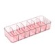 thumbnail image 3 of Caja De Almacenamiento De Cables Para Suministros De Papelería, Cable Para Auriculares De Computadora, Rosa, 3 of 5