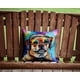 thumbnail image 4 of Almohada Decorativa Pug Hippie Dawg 14x14 Cm, 4 of 6