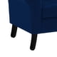 thumbnail image 4 of Banqueta Baul + Respaldo Lua 2c Felpa 20 Azul Marino, 4 of 6