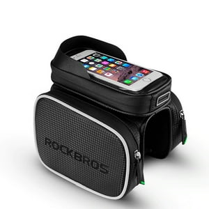 Bolso Para Bicicleta Con Soporte Para Teléfono Rockbros 009-4 - Tamaño S (Hasta 5,5 Pulgadas)