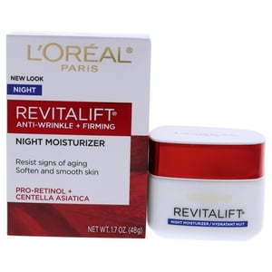 Loreal Professional - Crema Hidratante De Noche Reafirmante Y Antiarrugas Revitalift De Para Unisex - Crema Hidratante De 1,7 Oz