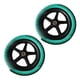 thumbnail image 4 of 1 Par De Ruedas De Repuesto Para Bicicleta De Equilibrio, Ligeras Y Con Reducción De Ruido, Color Verde, 4 of 5
