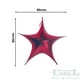 thumbnail image 3 of Estrella De Genero De Metal Roja 80Cm, 3 of 3