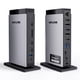 thumbnail image 1 of Estación de acoplamiento USB-C WAVLINK 15 en 1 con pantalla triple de 130 W, 1 of 6