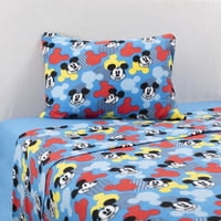 Disney-Mickey - Sabana Polar 1.5 Plazas Mickey Vintage