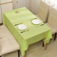 Genérico - Mantel Rectangular Diseños 140X220 Verde